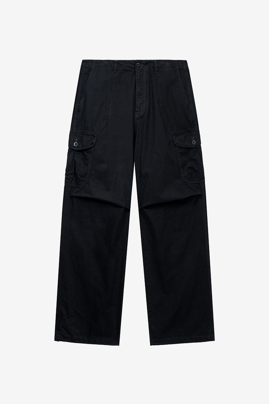 Insilence - Brushed Cotton Cargo Pants (Washed Black) product image 5 | TRAB K-Fashion Australia