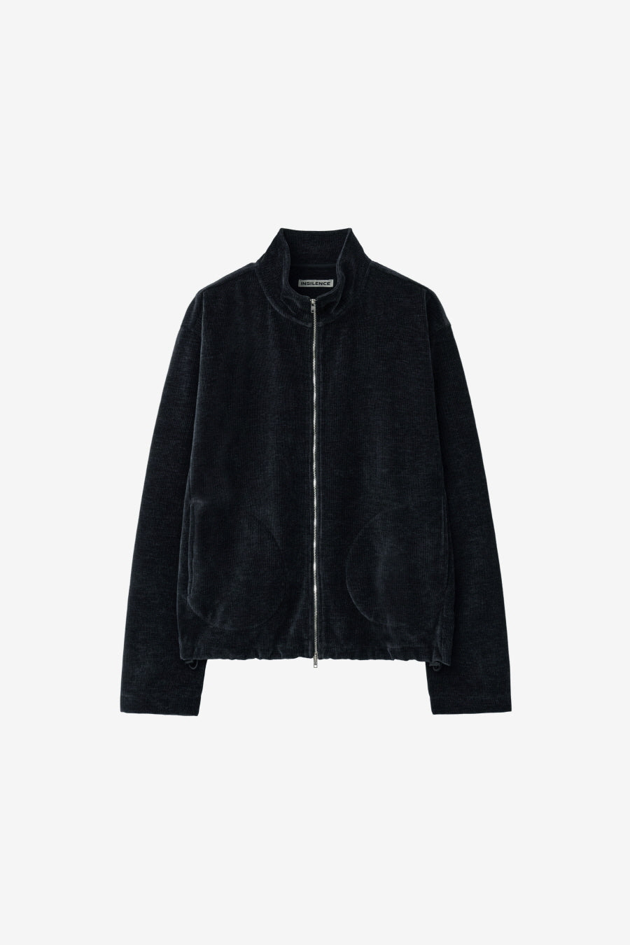 Insilence - High-neck Zip-up Jacket (Black) product image 7 | TRAB K-Fashion Australia