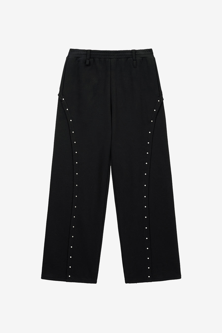 Insilence - Stud Sweat Pants (Black) product image 7 | TRAB K-Fashion Australia