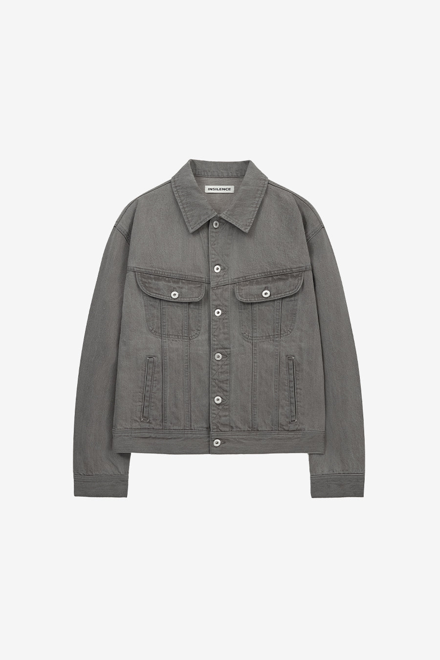 Insilence - Riders Trucker Jacket (Ash Beige) product image 7 | TRAB K-Fashion Australia