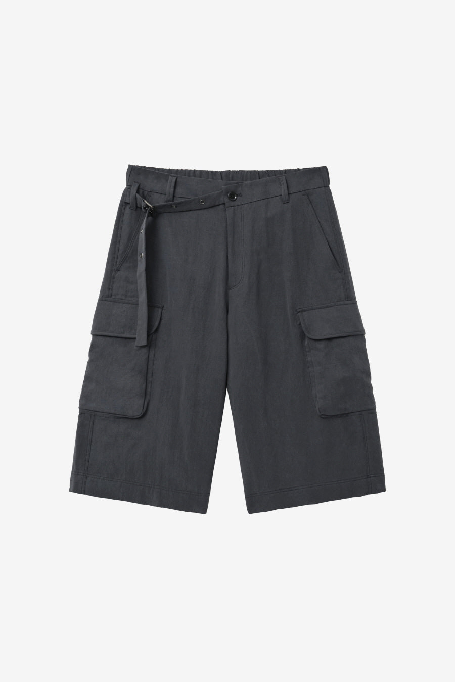 Insilence - Cargo Bermuda Pants (Charcoal) product image 7 | TRAB K-Fashion Australia