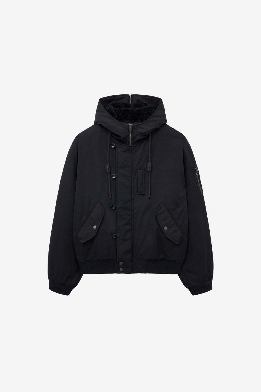 Insilence - N-2B Pilot Parka (Black) product image 9 | TRAB K-Fashion Australia