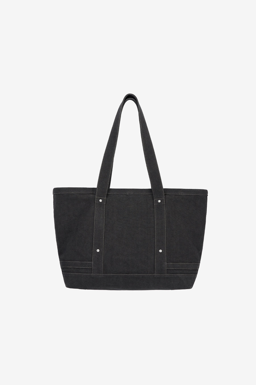 Insilence - Vintage Canvas Shopper Bag (Vintage Black) product image 7 | TRAB K-Fashion Australia