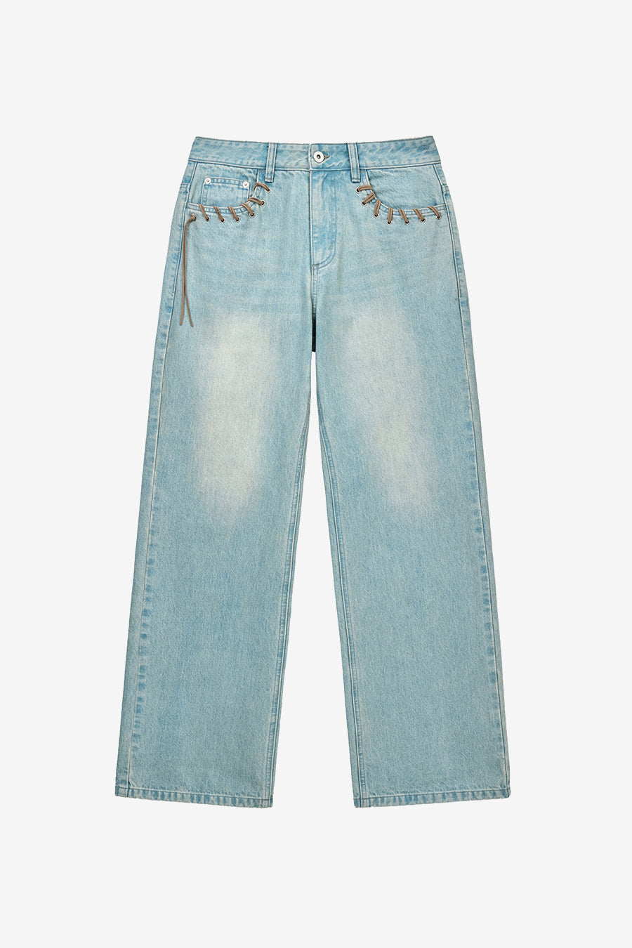 Insilence - Western Semi Bootcut (Ash Blue) product image 9 | TRAB K-Fashion Australia