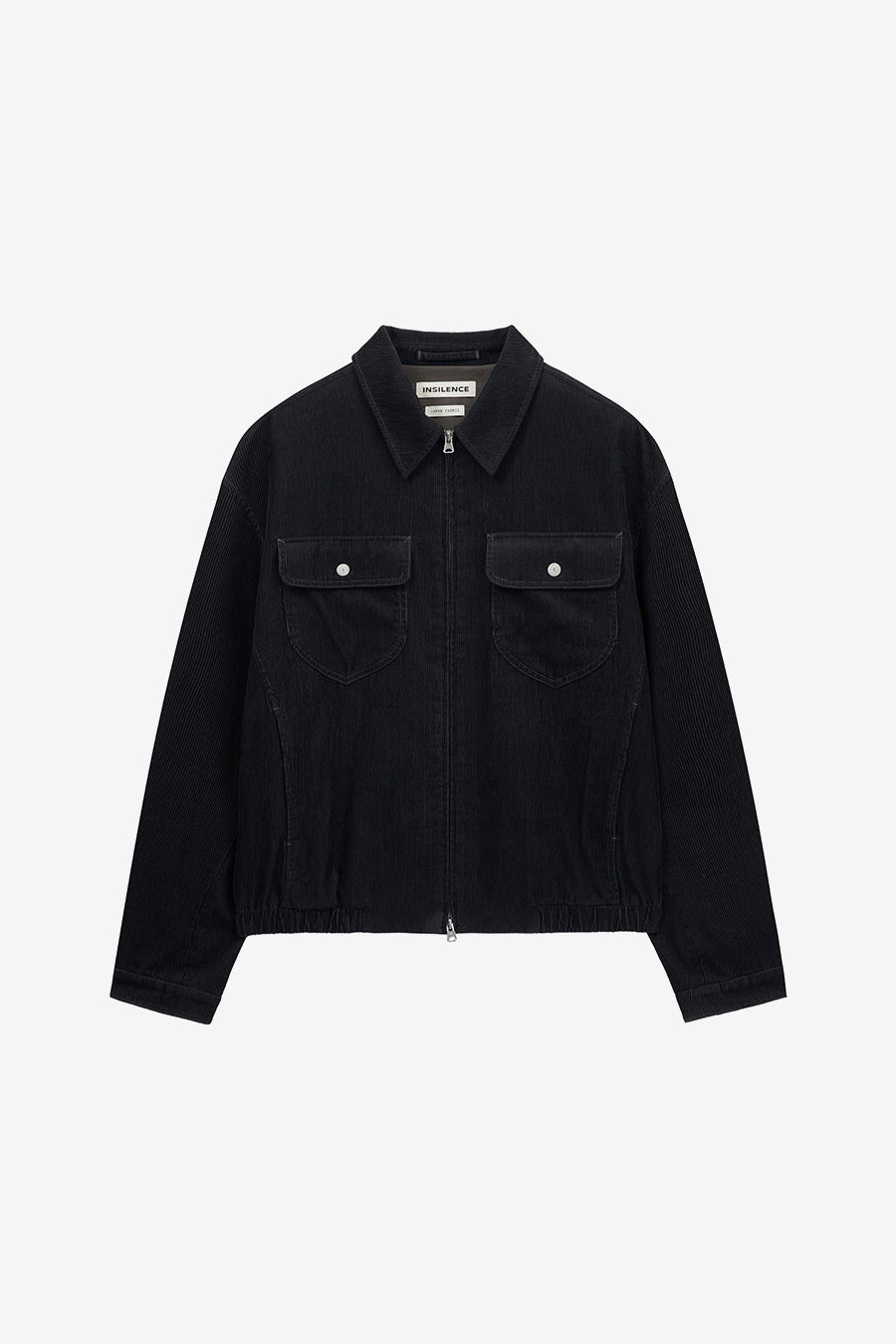 Insilence - Organic Cotton Cord Rodeo Jacket (Black) product image 5 | TRAB K-Fashion Australia