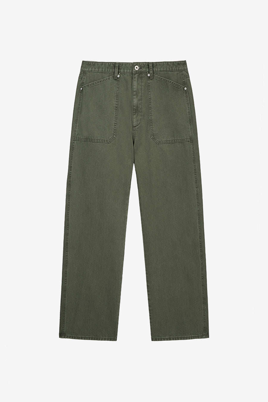 Insilence - HBT Baker Pants (Olive Drab) product image 7 | TRAB K-Fashion Australia