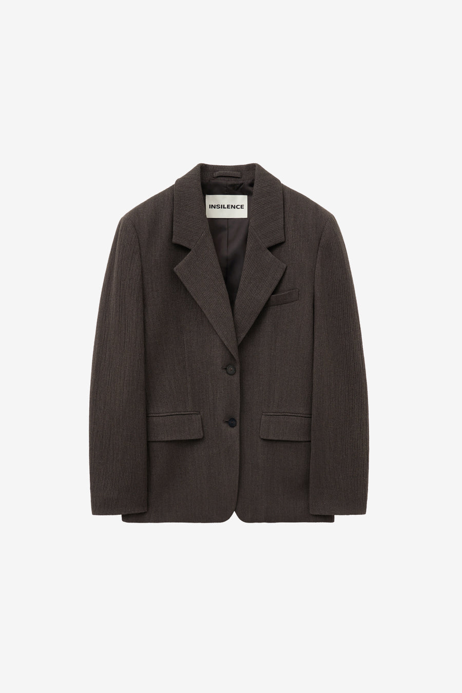 Insilence - Oversize Wool Blazer (Brown) product image 7 | TRAB K-Fashion Australia