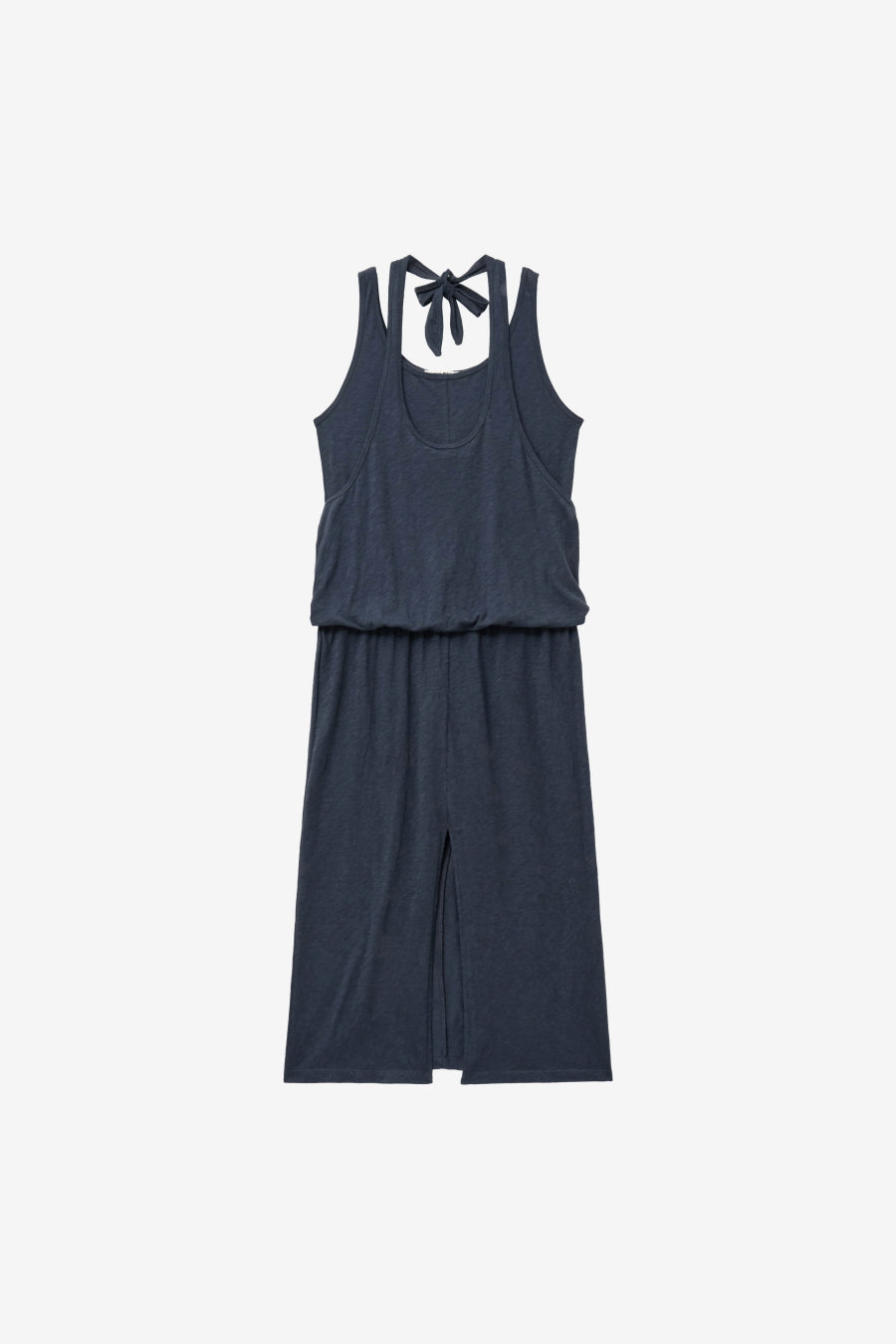 Insilence - Knit-like Layered Dress (Dark Blue) product image 7 | TRAB K-Fashion Australia