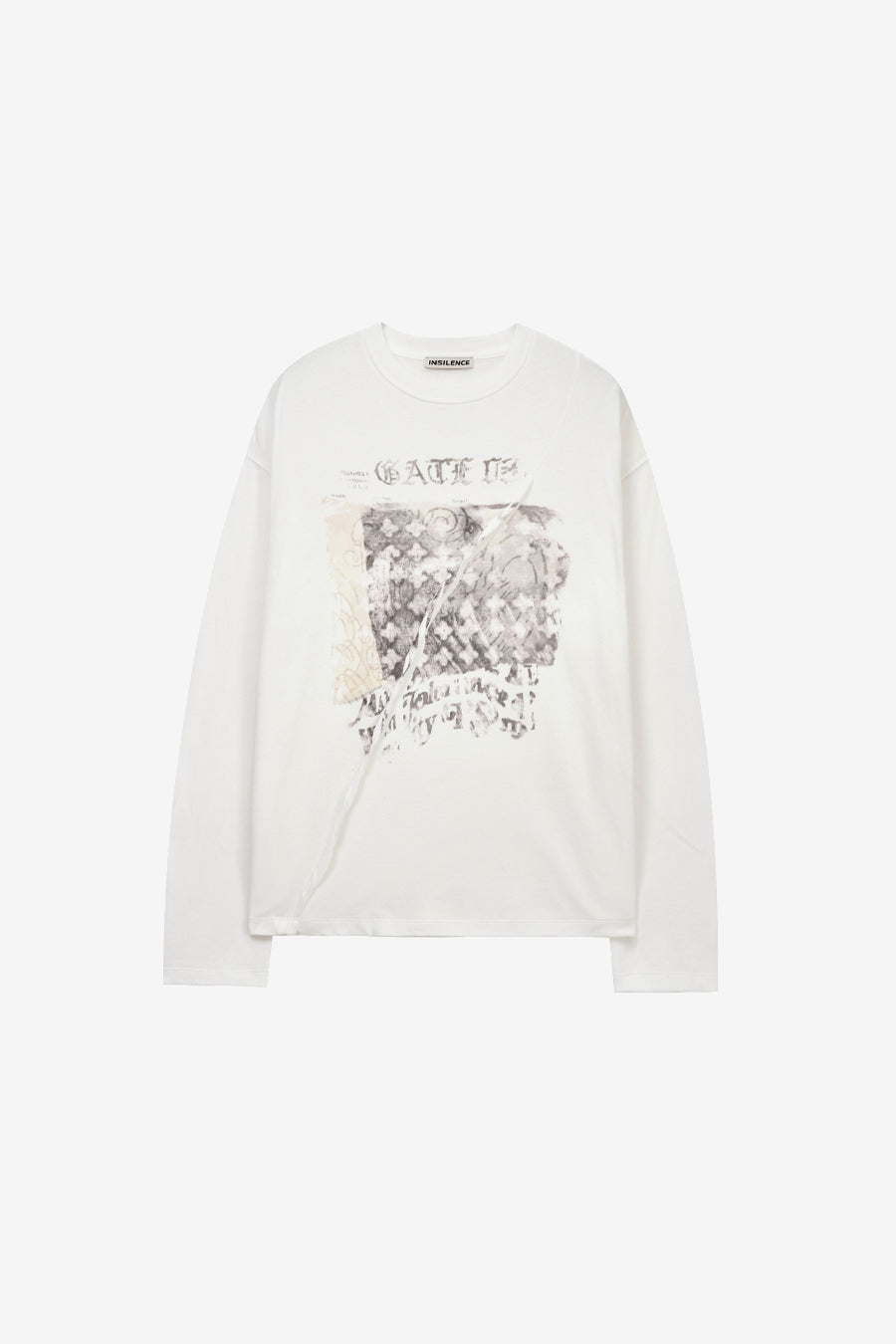 Insilence - Twist Cotton Linen Long Sleeve (Ivory) product image 7 | TRAB K-Fashion Australia