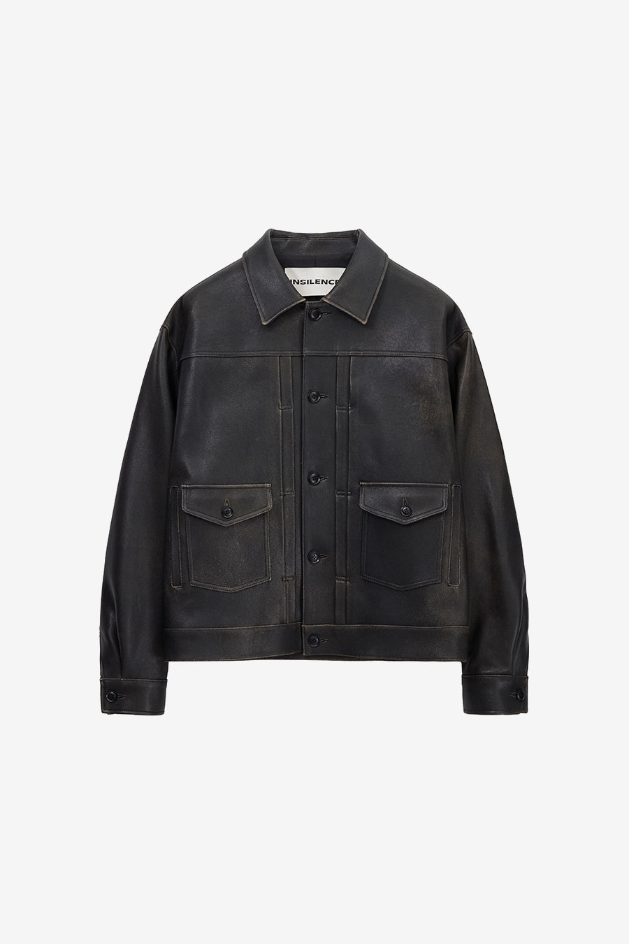 Insilence - Lambskin Jean Jacket (Patina Brown) product image 7 | TRAB K-Fashion Australia