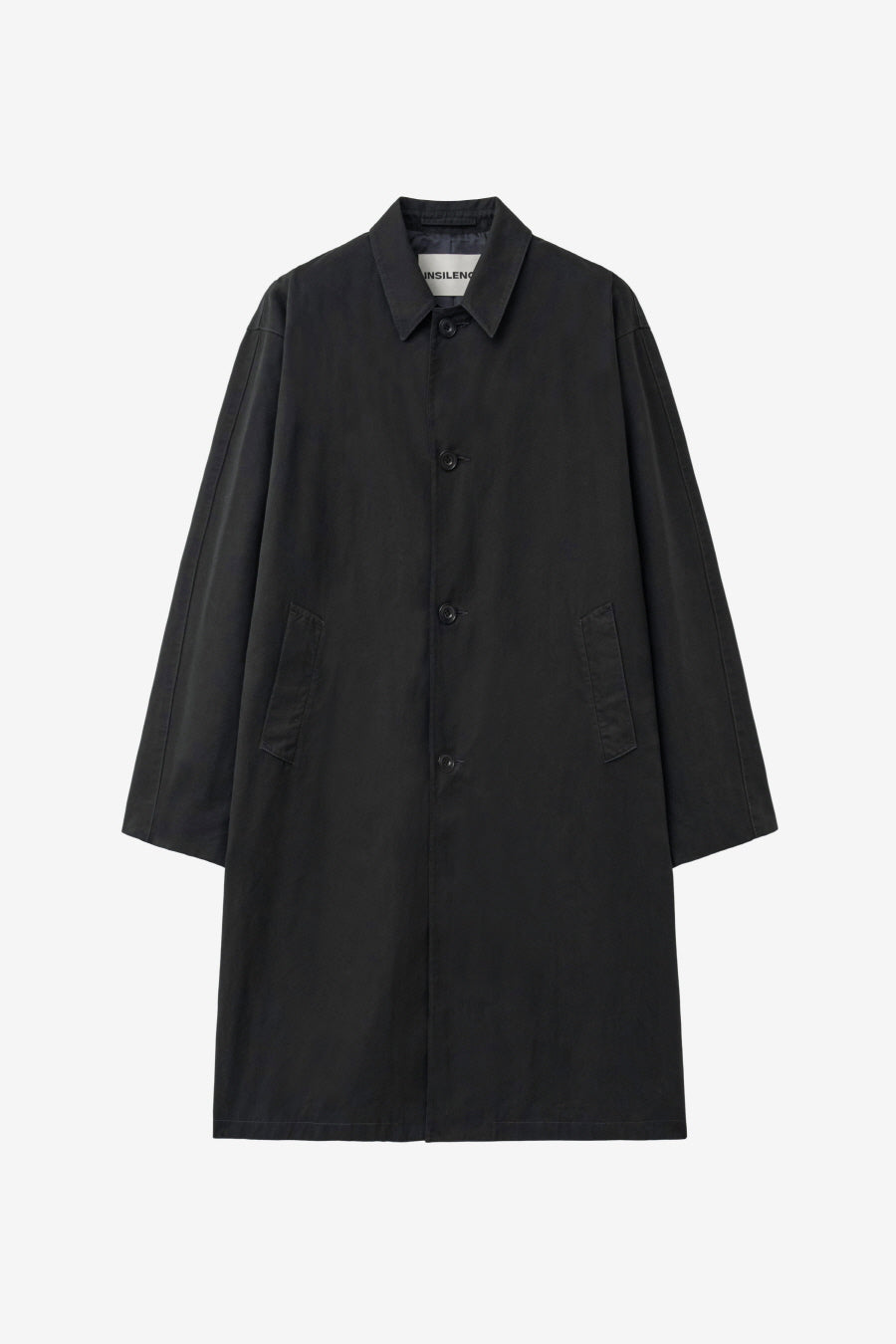 Insilence - Single Trench Coat (Black) product image 7 | TRAB K-Fashion Australia