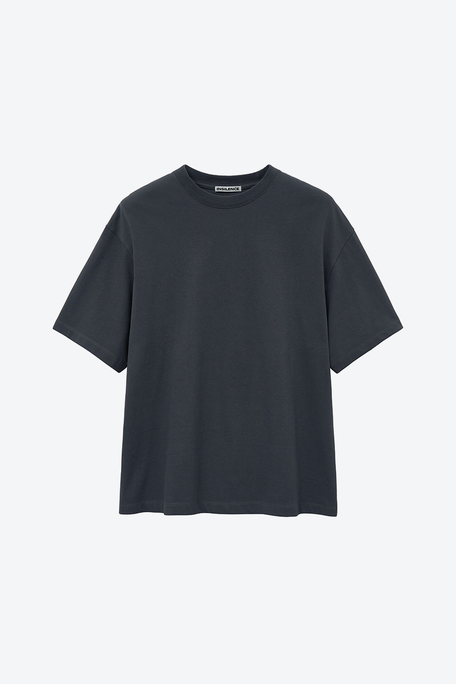 Insilence - Back Print Logo T-Shirt (Charcoal) product image 7 | TRAB K-Fashion Australia