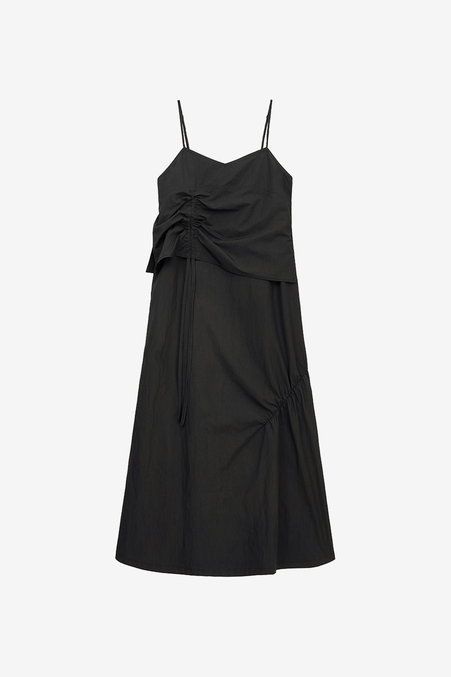 Insilence - Parachute Shirring One Piece (Black) product image 7 | TRAB K-Fashion Australia