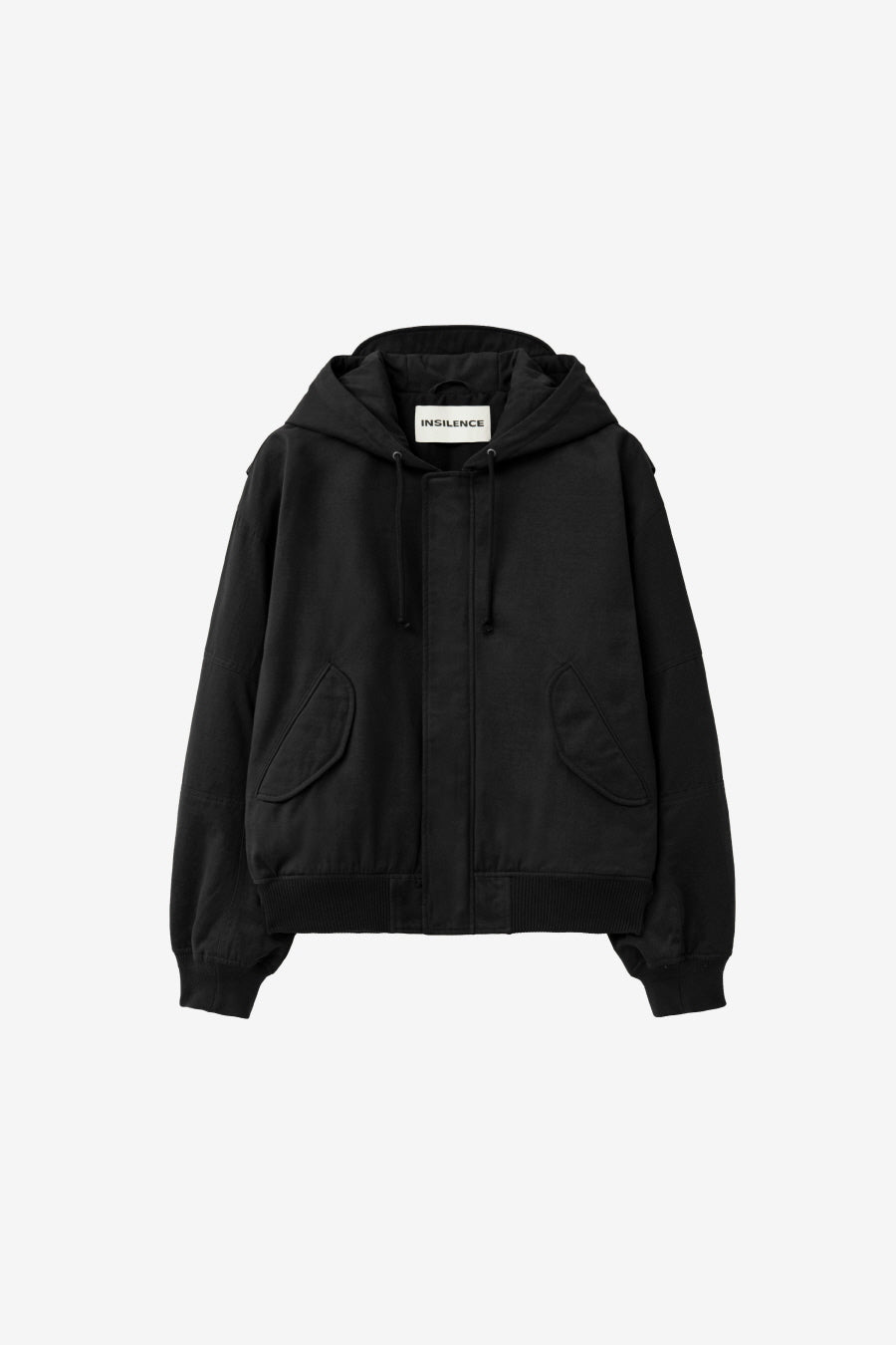 Insilence - Flight Hooded Bomber (Black) product image 7 | TRAB K-Fashion Australia