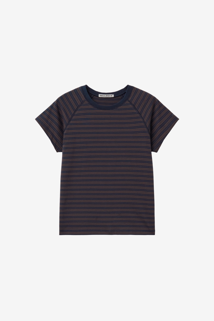 Insilence - Stripe Baby T-Shirt (Brown) product image 7 | TRAB K-Fashion Australia