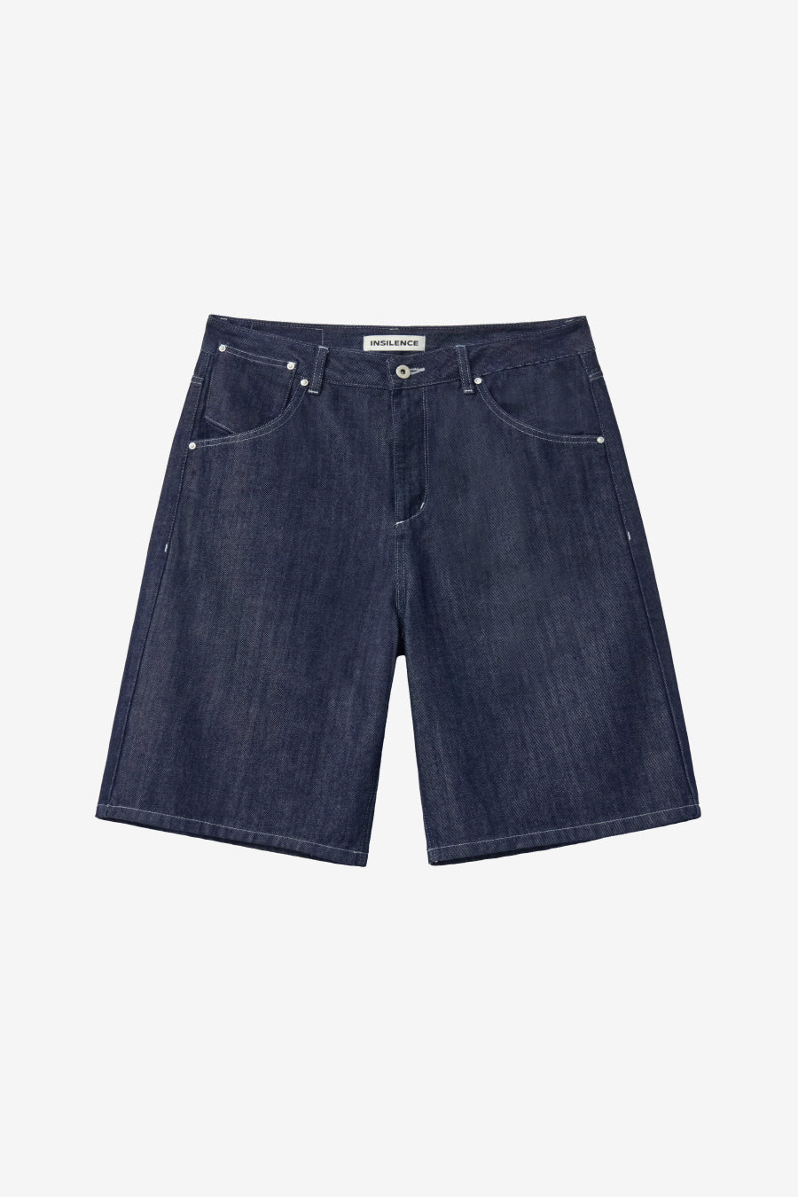 Insilence - Rinsed Bermuda Shorts (Rinsed) product image 7 | TRAB K-Fashion Australia