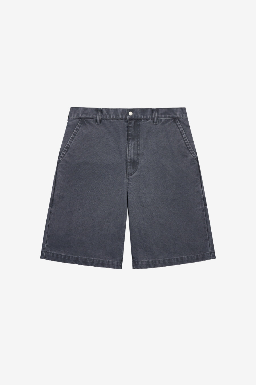 Insilence - Duck Cotton Stand-Up Shorts (Faded Grey) product image 7 | TRAB K-Fashion Australia