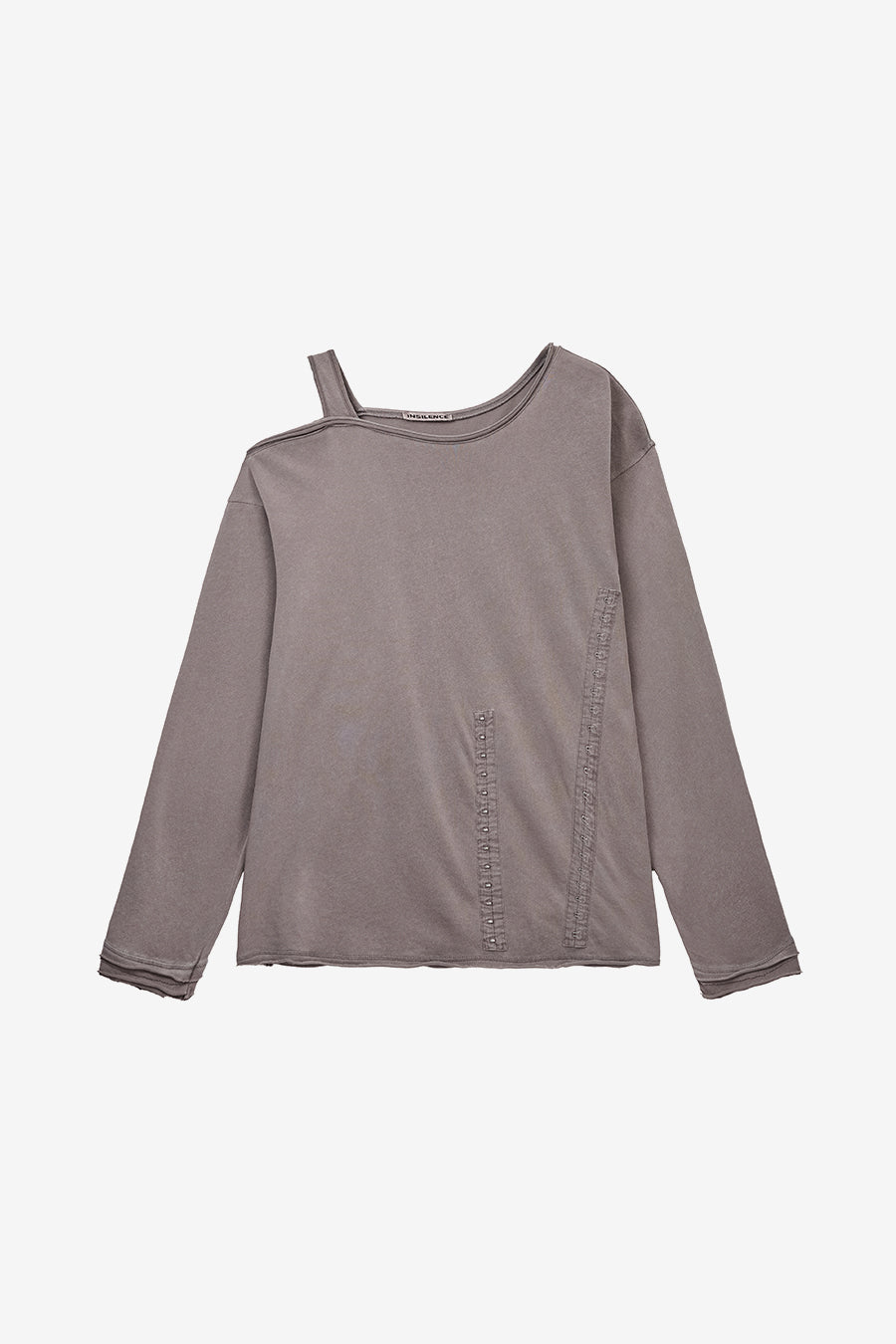 Insilence - Hook Oversized Long Sleeve (Dust Beige) product image 7 | TRAB K-Fashion Australia