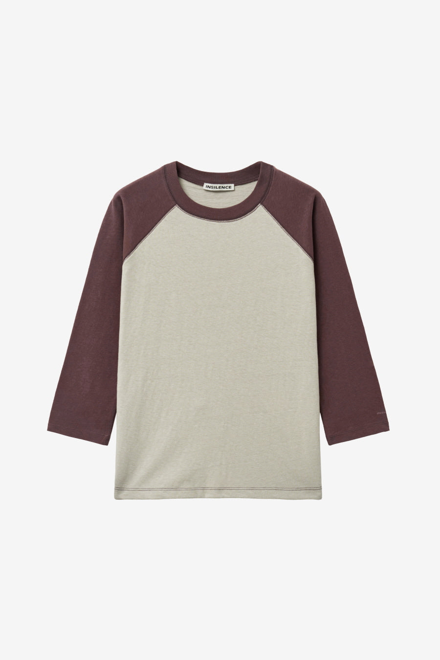 Insilence - Twist Raglan T-Shirt (Ash Beige) product image 7 | TRAB K-Fashion Australia