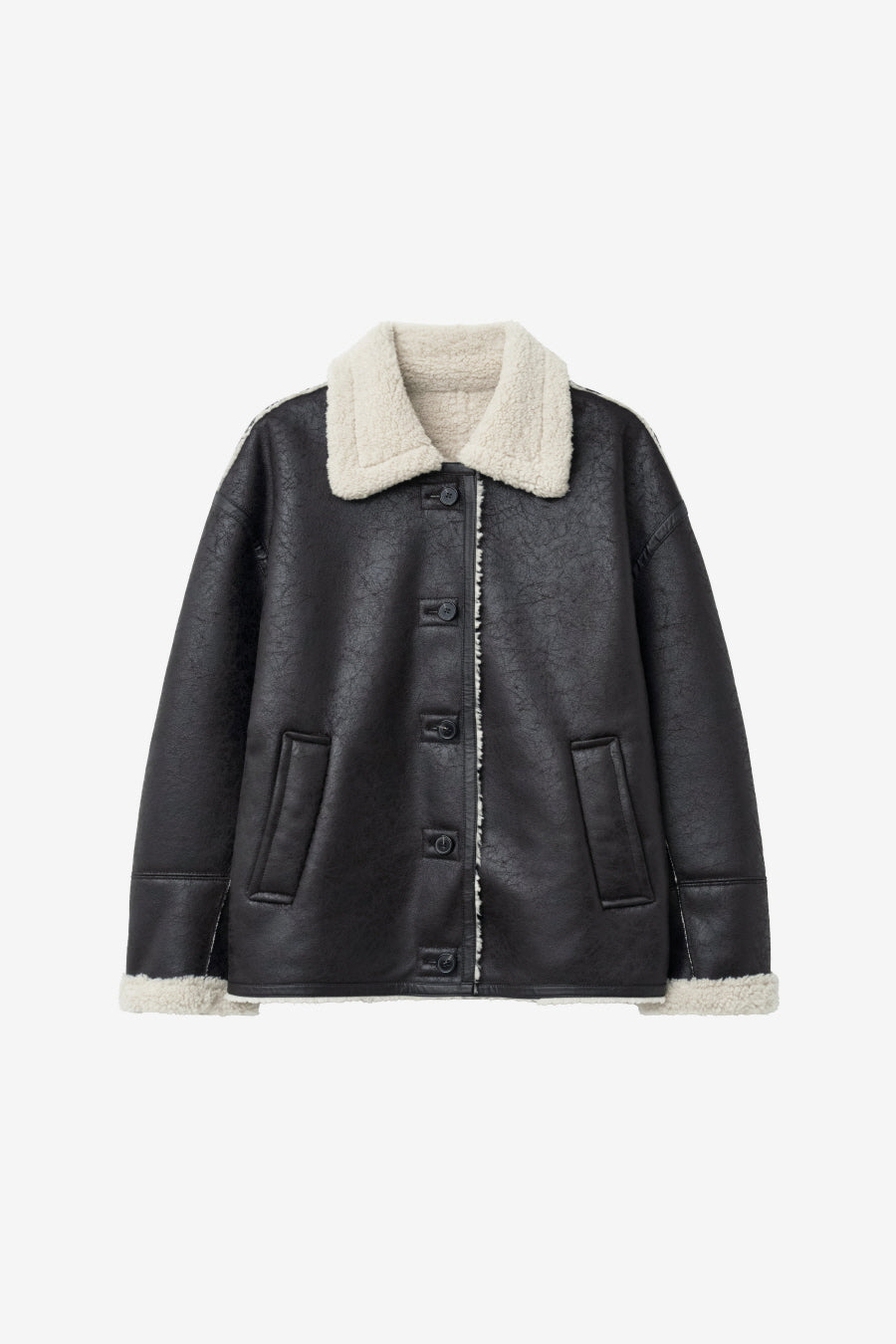 Insilence - Vintage Button-down Mustang (Brown) product image 7 | TRAB K-Fashion Australia