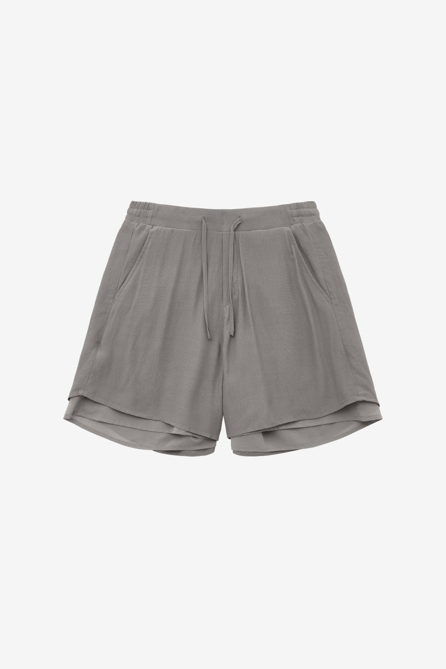 Insilence - Feminine Chiffon Shorts (Mocha) product image 7 | TRAB K-Fashion Australia