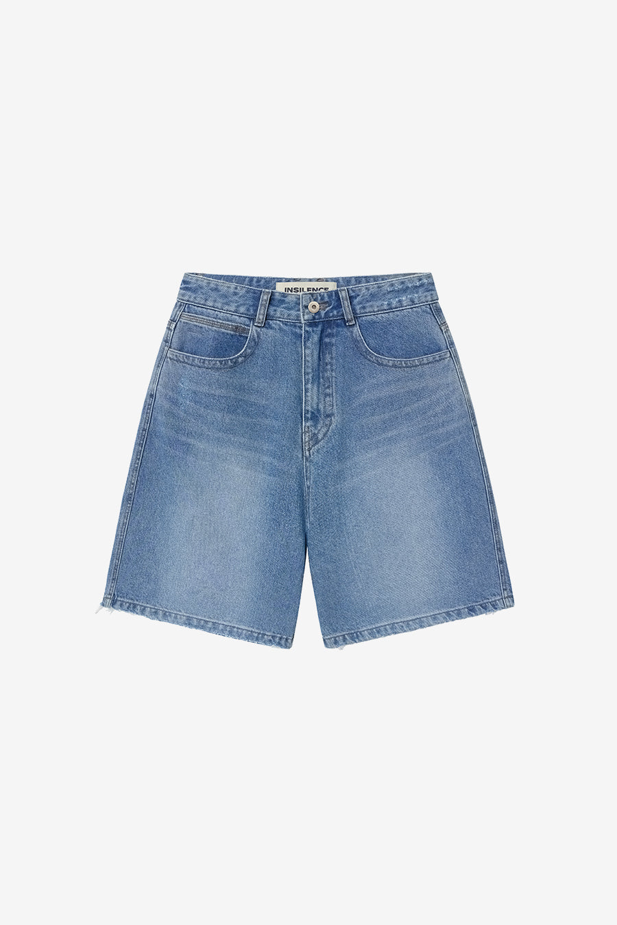 Insilence - Wide Bermuda Denim (Blue) product image 7 | TRAB K-Fashion Australia