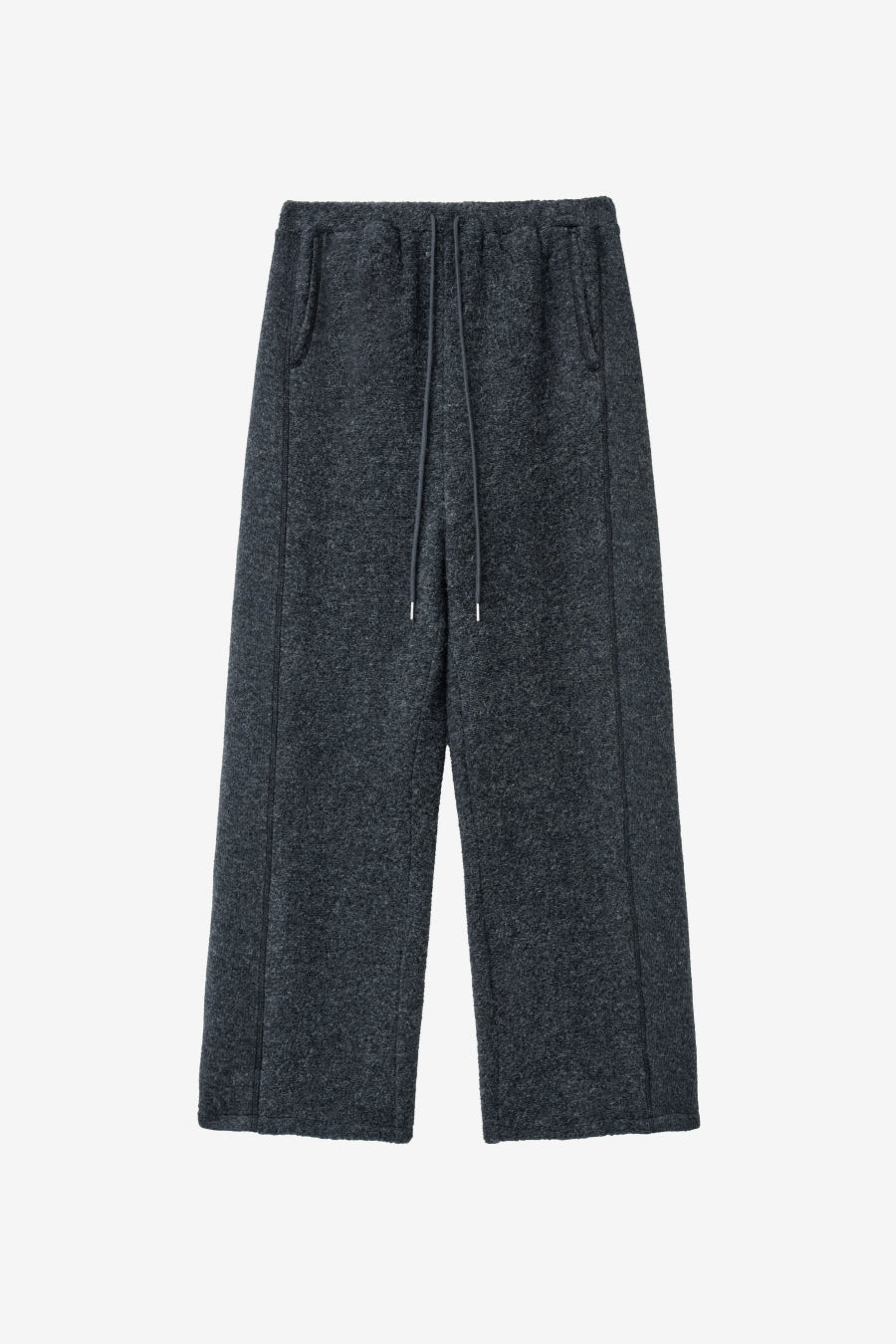 Insilence - Alpaca Wool Jersey Pants (Charcoal) product image 7 | TRAB K-Fashion Australia