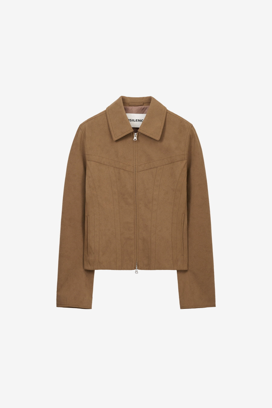 Insilence - Vintage Faux Suede Jacket (Camel) product image 7 | TRAB K-Fashion Australia