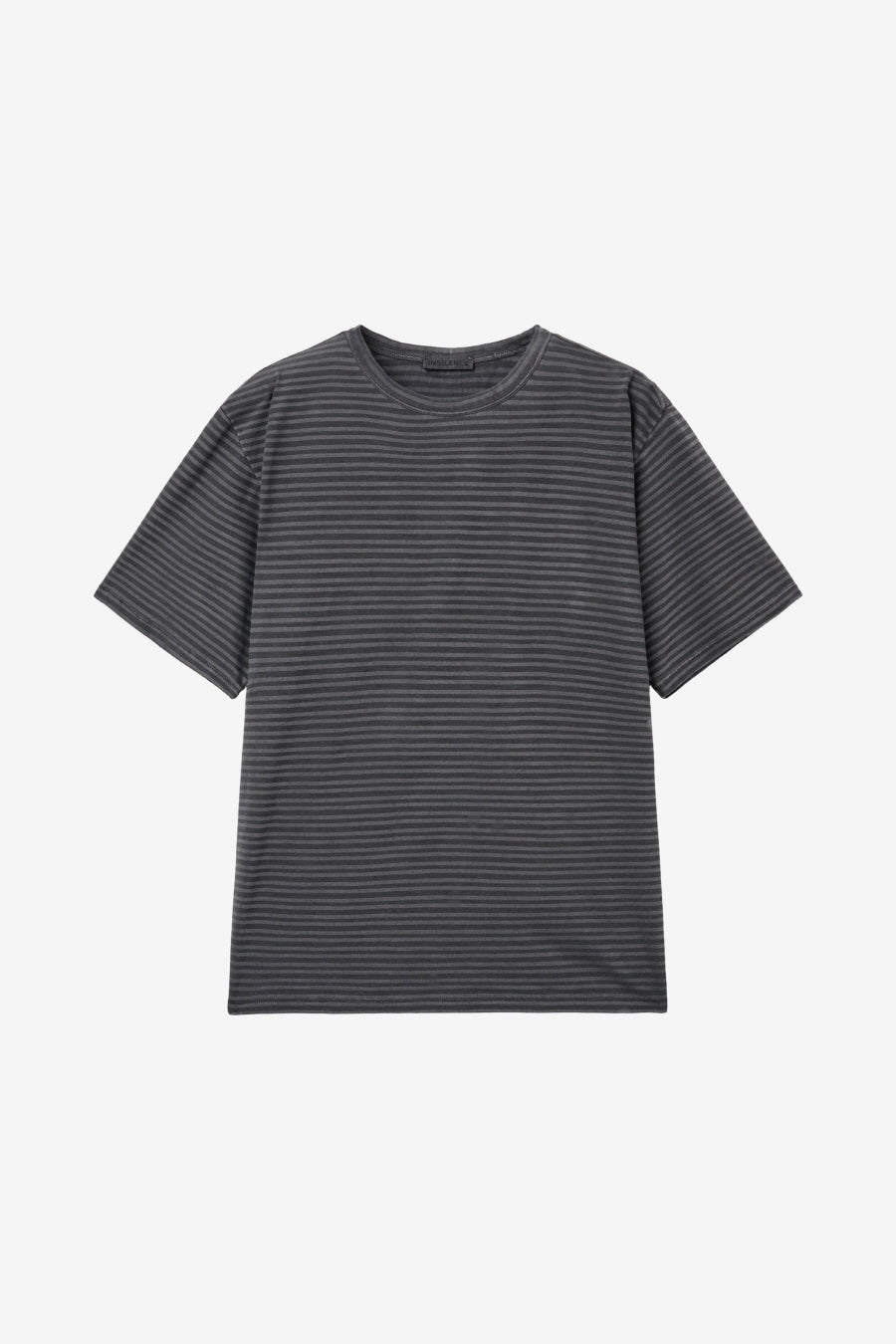Insilence - Striped Dyed T-shirt (Charcoal) product image 7 | TRAB K-Fashion Australia