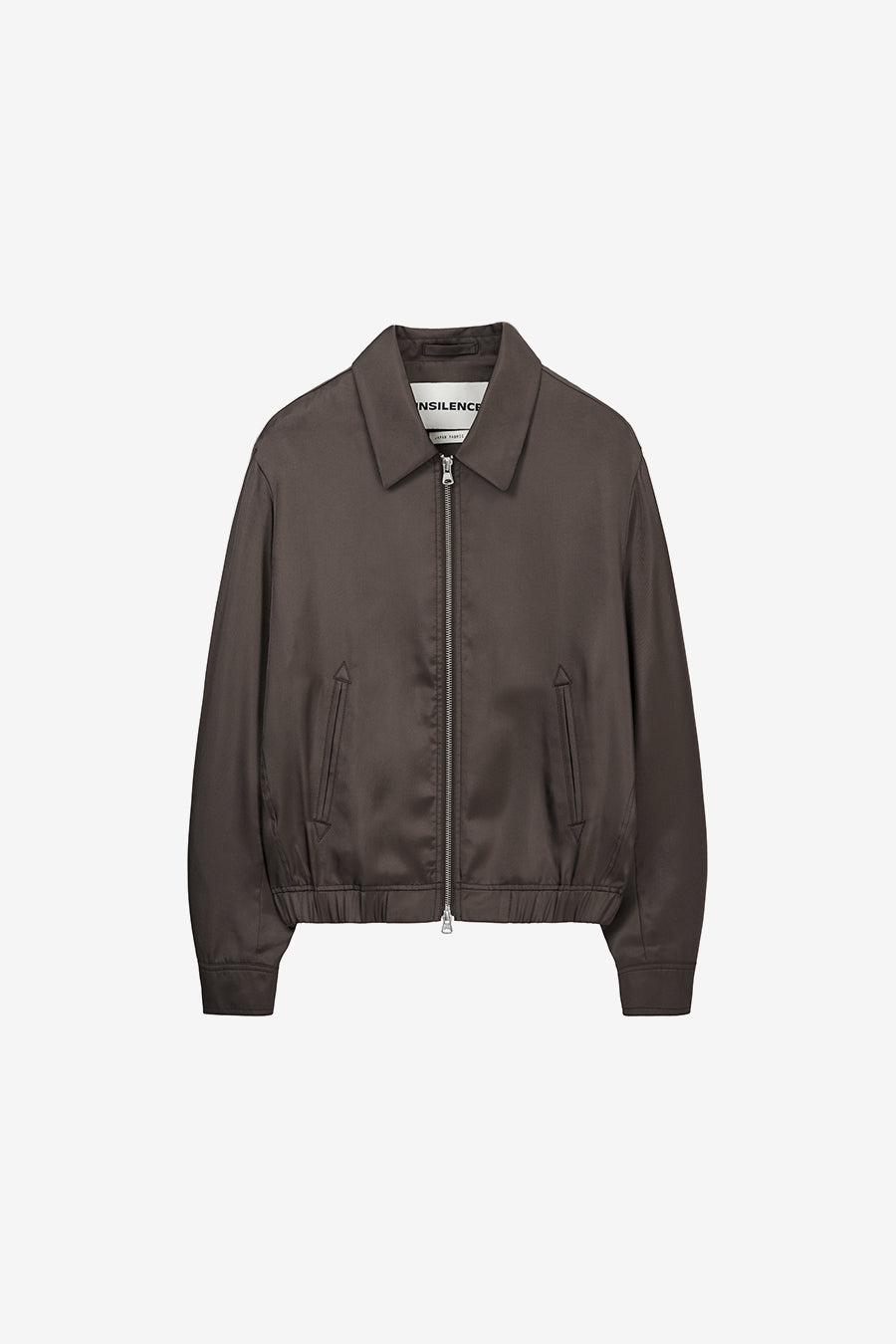 Insilence - Minimal Satin Jumper (Brown) product image 7 | TRAB K-Fashion Australia