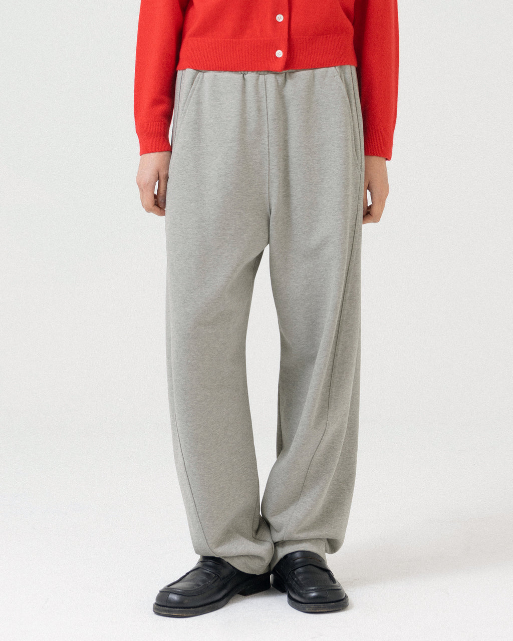 Brownyard - Baggy Sweat Pants (Grey) product image 1 | TRAB K-Fashion Australia