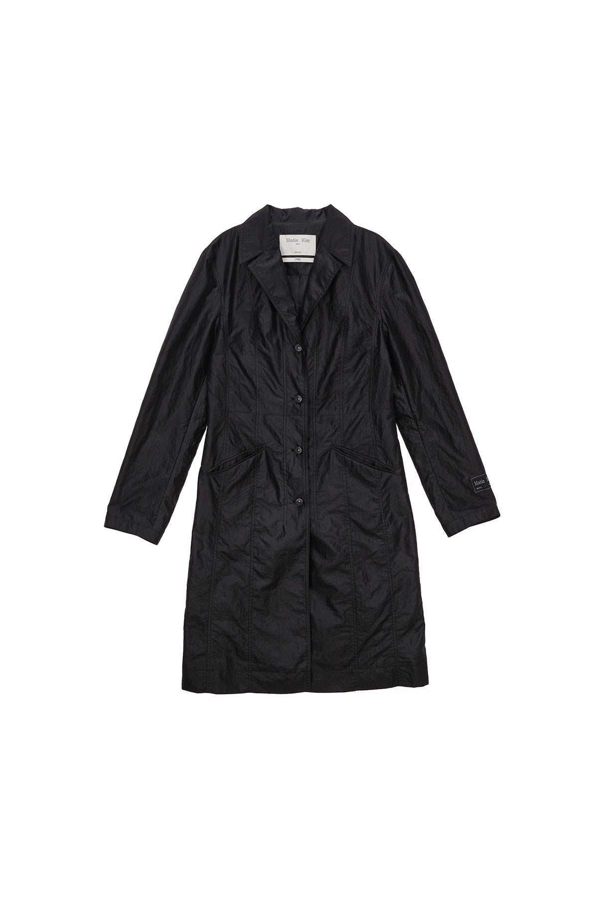Matin Kim - Tailored Coating Coat (Black) product image 1 | TRAB K-Fashion Australia