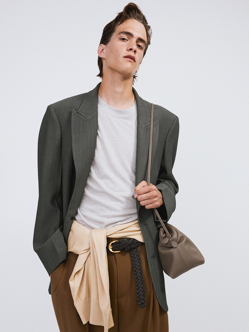 Recto - Oversized Daddy Jacket (Dark Grey) product image 3 | TRAB K-Fashion Australia