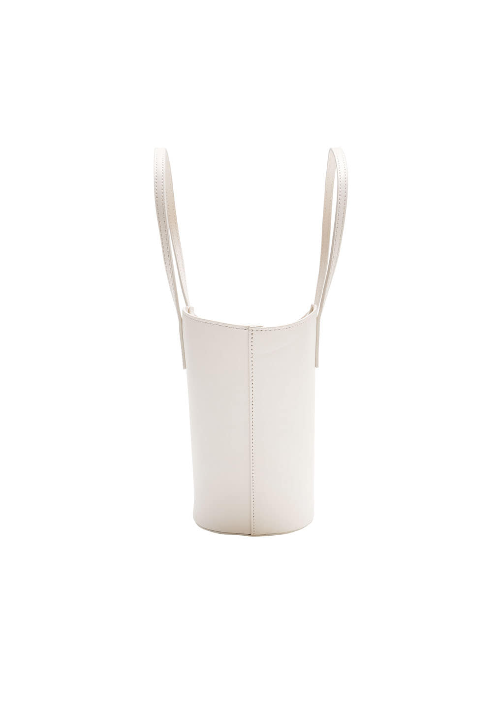 Amomento - Leather Bucket Bag (White) product image 6 | TRAB K-Fashion Australia