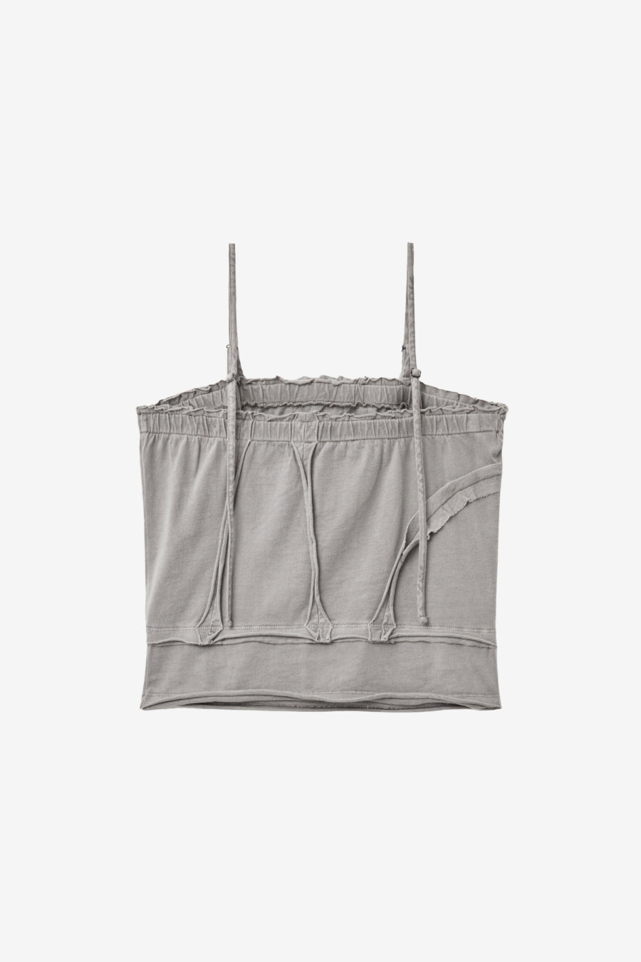 Insilence - Cotton Dyed Cut-off Sleeveless (Ash Grey) product image 10 | TRAB K-Fashion Australia