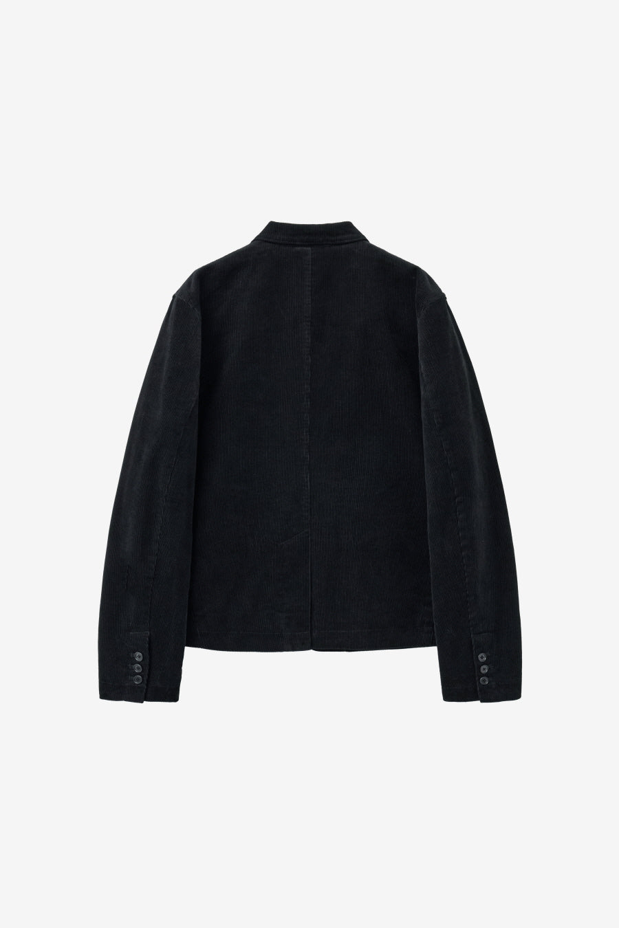 Insilence - Corduroy Single Fitted Jacket (Black) product image 8 | TRAB K-Fashion Australia