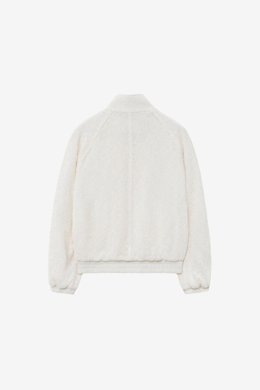 Insilence - Lace Zip-Up Jumper (Ivory) product image 8 | TRAB K-Fashion Australia