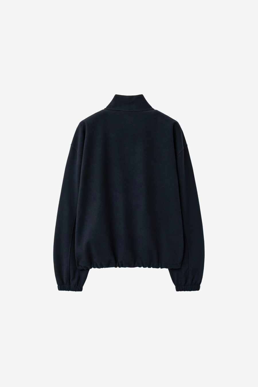 Insilence - Fleece Quarter Zip-Up (Navy) product image 8 | TRAB K-Fashion Australia