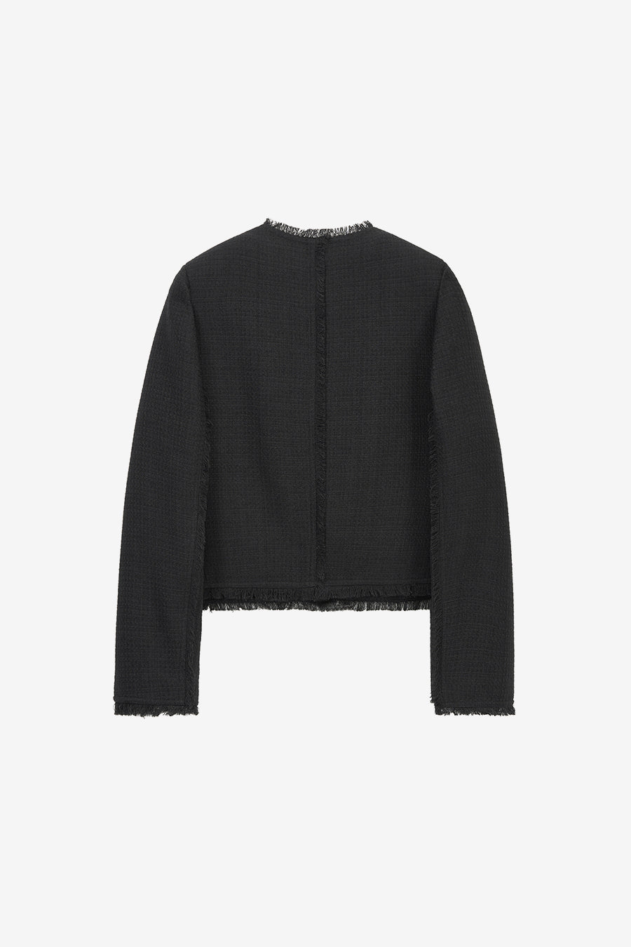 Insilence - Studded tweed jacket (Black) product image 8 | TRAB K-Fashion Australia