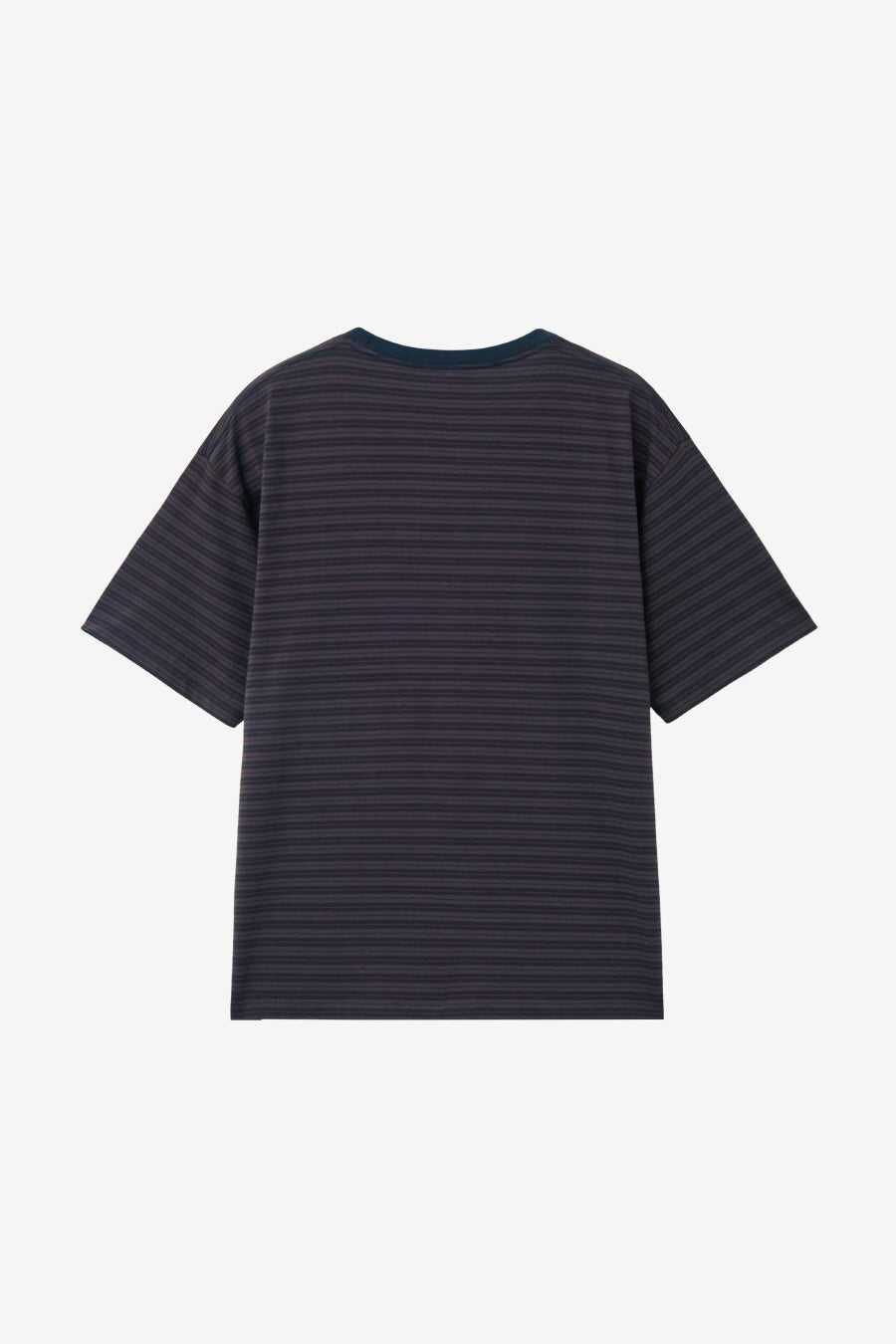 Insilence - Striped Pocket T-shirt (Navy) product image 8 | TRAB K-Fashion Australia