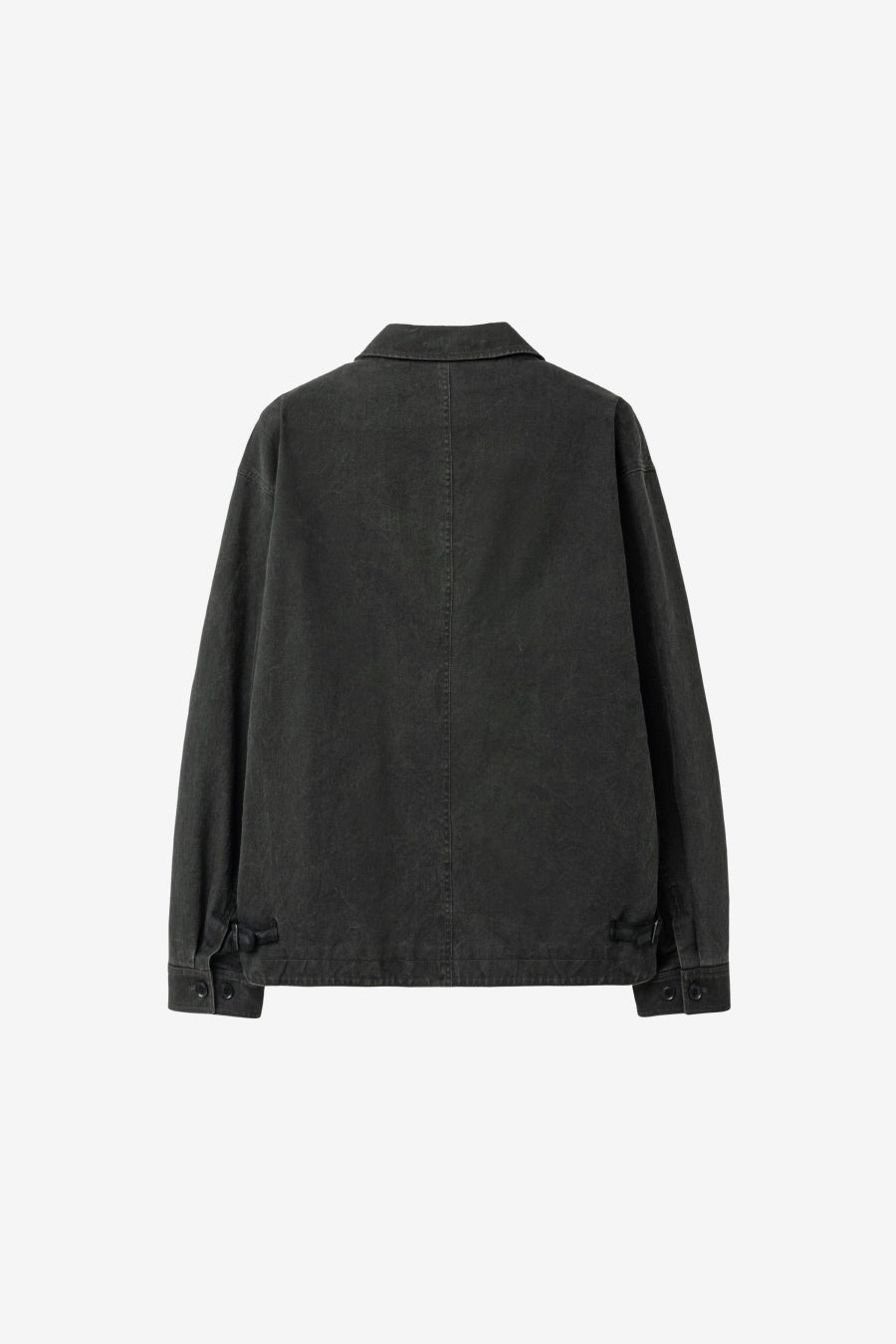 Insilence - Vintage Washed Deck Jacket v2 (Dark Grey) product image 8 | TRAB K-Fashion Australia
