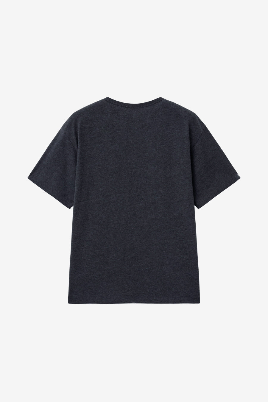 Insilence - Scoop Neck Pocket Short Sleeve (Melange Charcoal) product image 6 | TRAB K-Fashion Australia