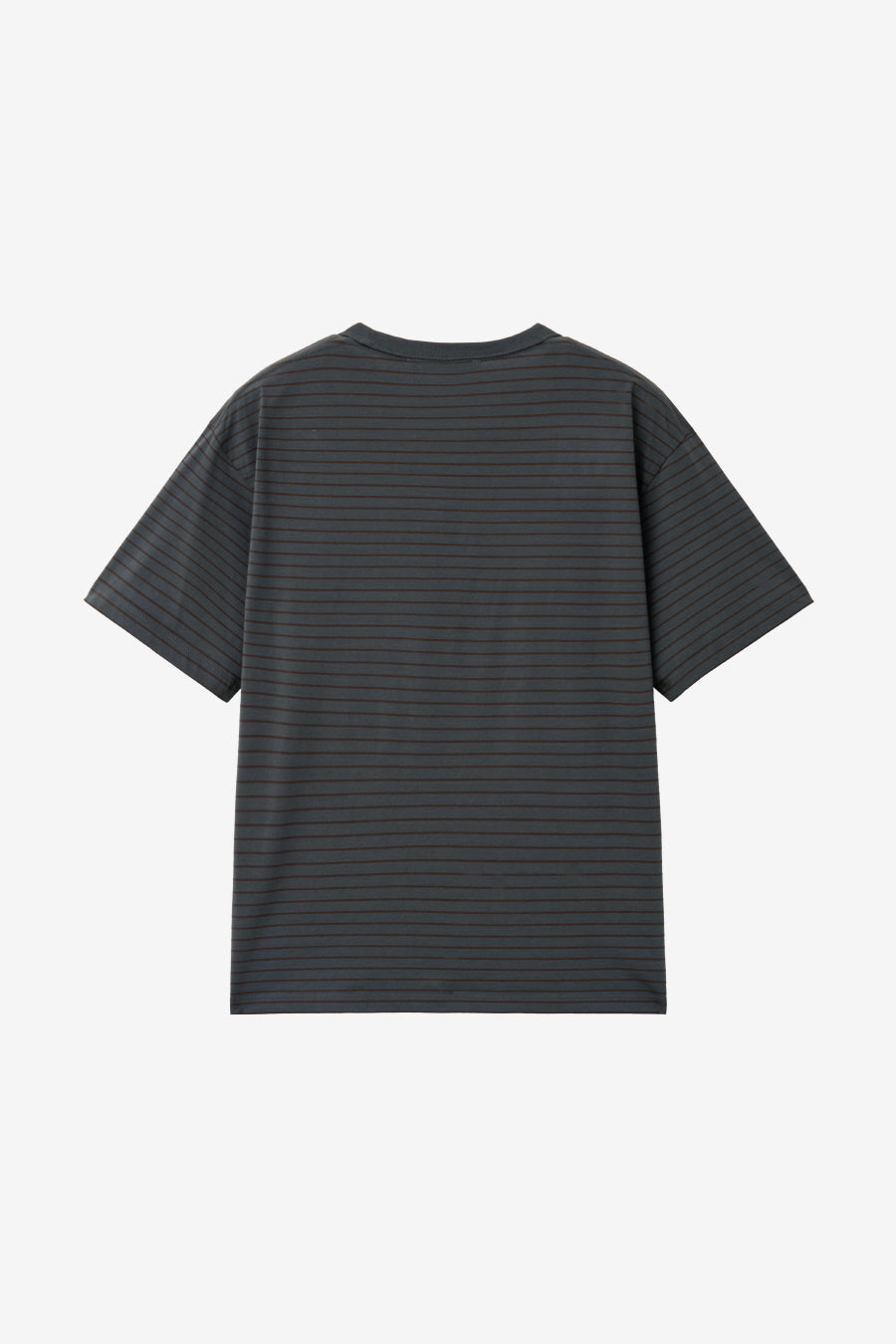 Insilence - Striped T-shirt (Charcoal) product image 8 | TRAB K-Fashion Australia