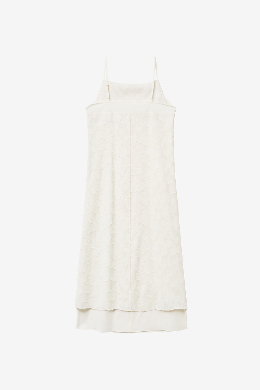 Insilence - Textured Jacquard Dress (Ivory) product image 8 | TRAB K-Fashion Australia