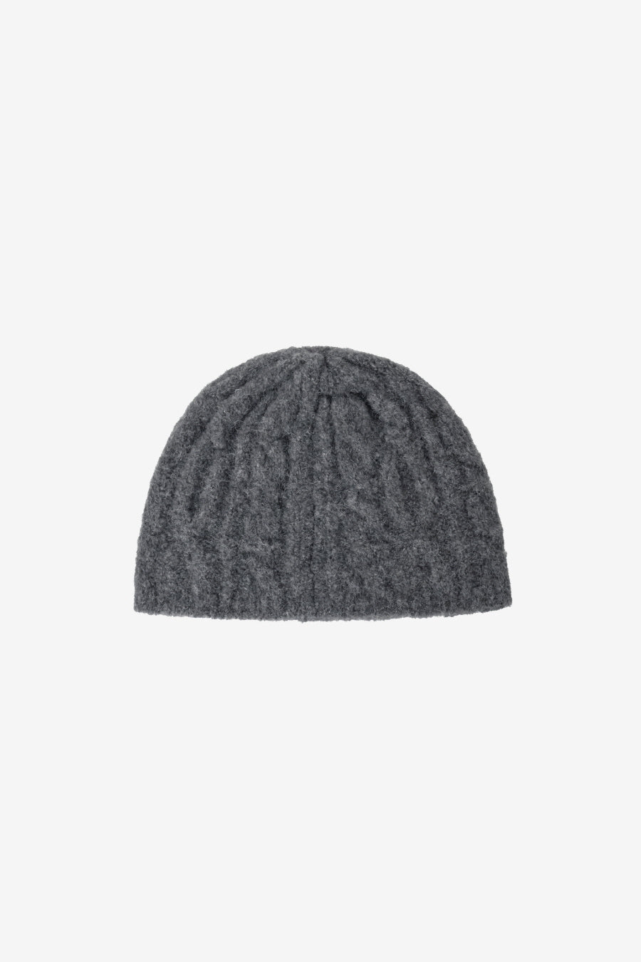Insilence - Cable Knit Beanie (Charcoal) product image 4 | TRAB K-Fashion Australia