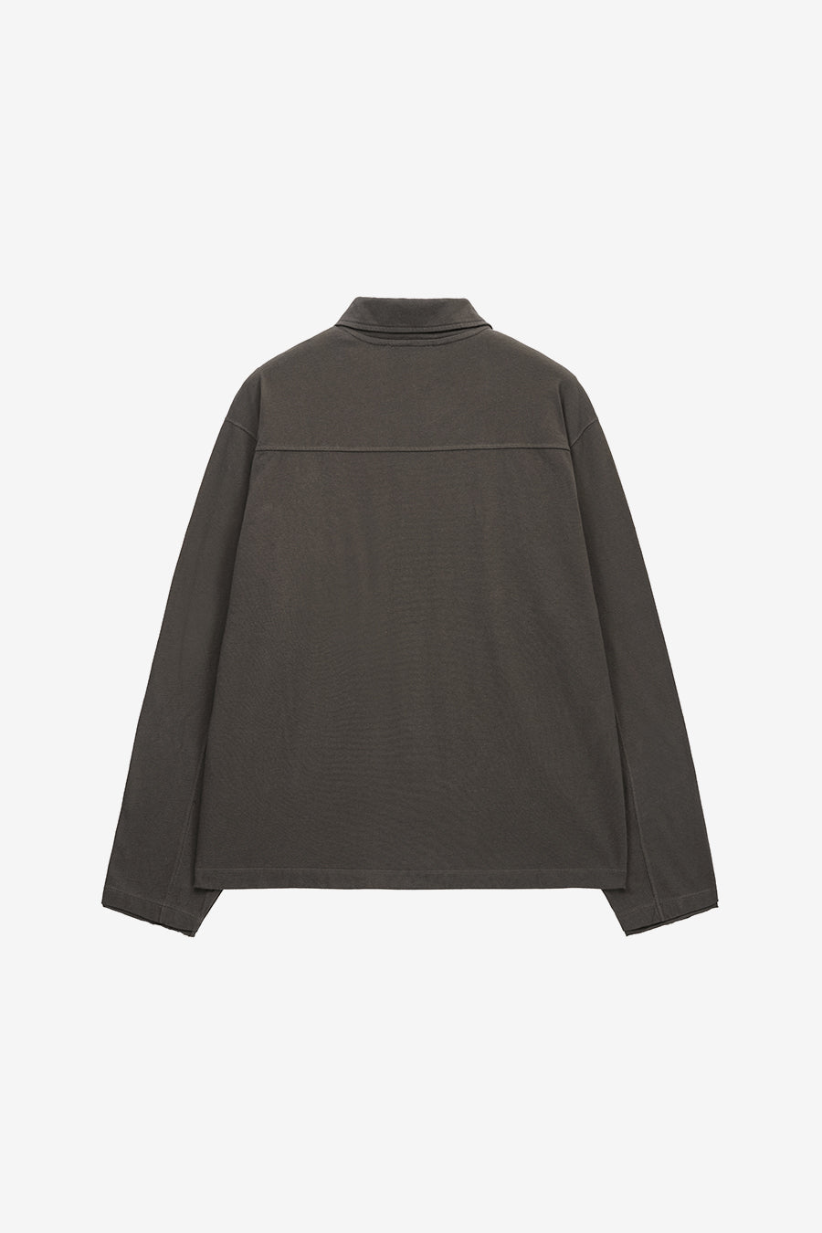 Insilence - Organic Cotton Jersey Shirt (Brown) product image 8 | TRAB K-Fashion Australia