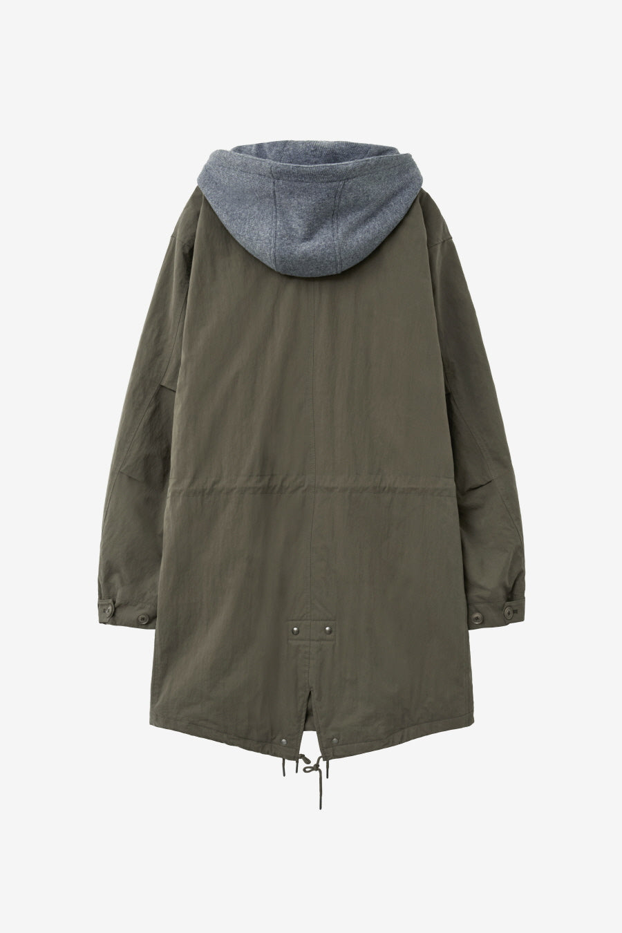 Insilence - M65 Padded Hood Parka (Olive Khaki) product image 10 | TRAB K-Fashion Australia