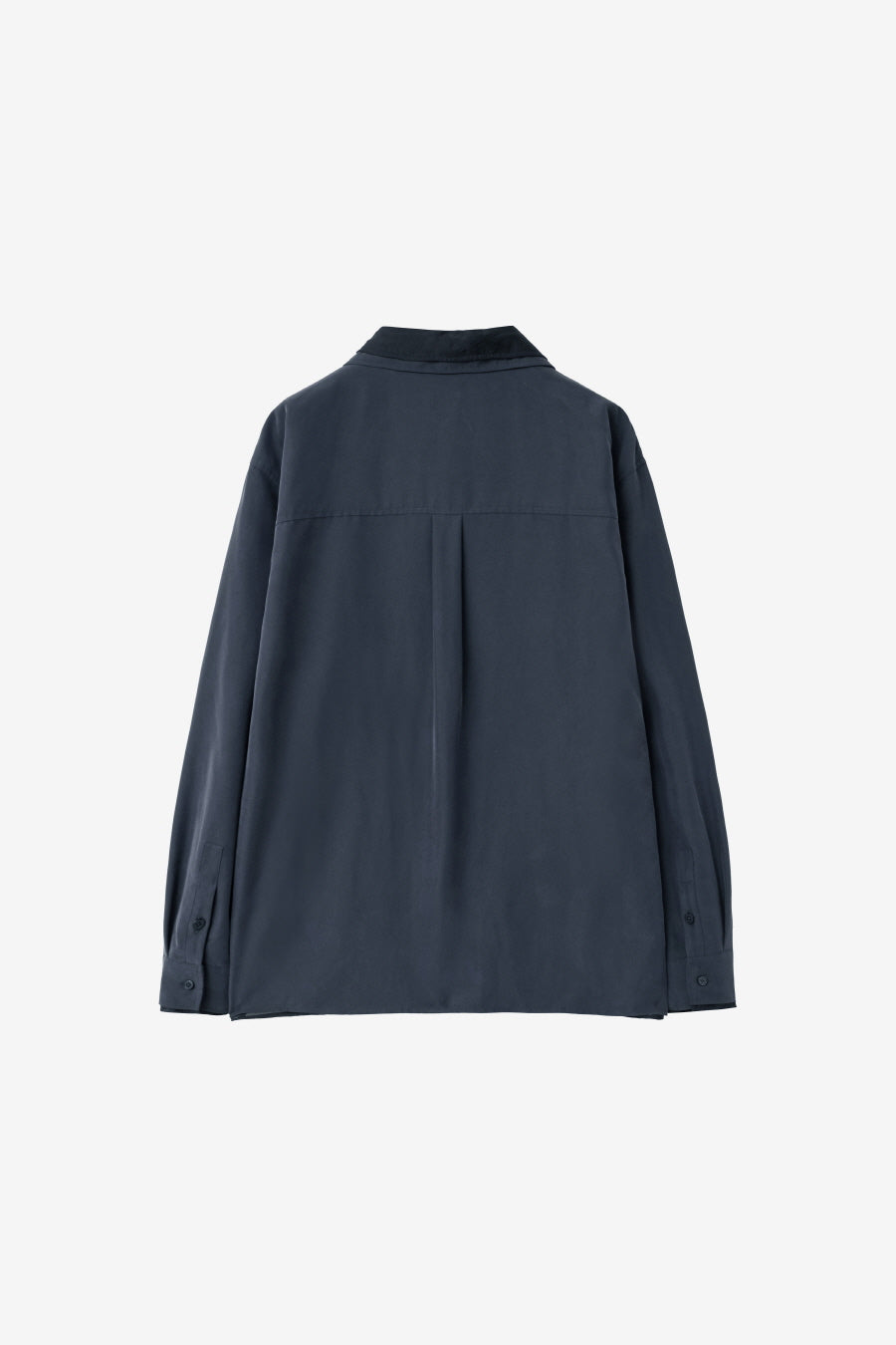 Insilence - Layered Overfit Shirt (Charcoal) product image 8 | TRAB K-Fashion Australia