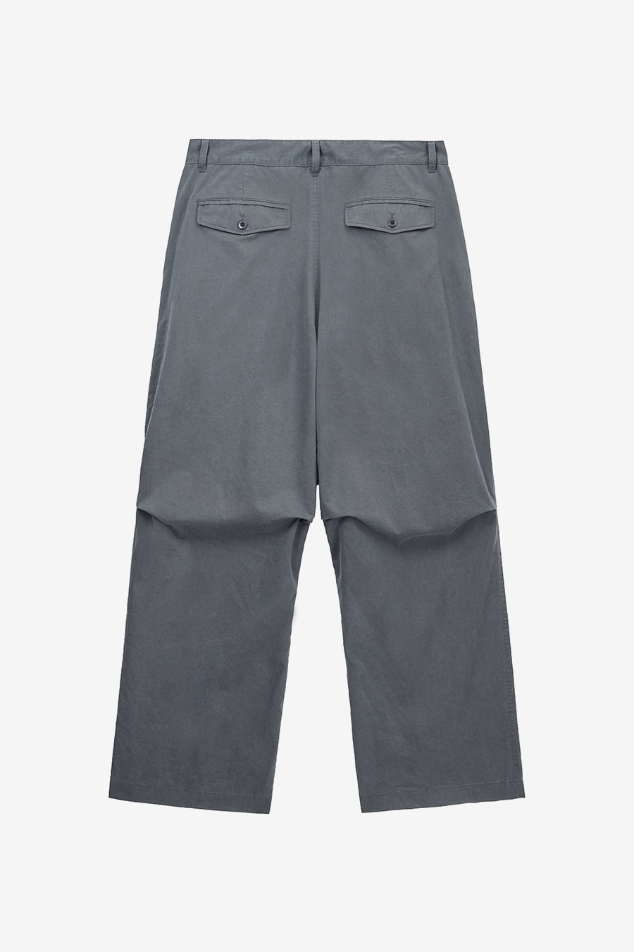 Insilence - Washed Cotton Back-Tuck Chino Pants (Charcoal) product image 6 | TRAB K-Fashion Australia