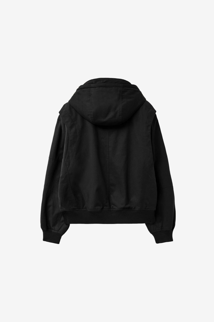Insilence - Flight Hooded Bomber (Black) product image 8 | TRAB K-Fashion Australia